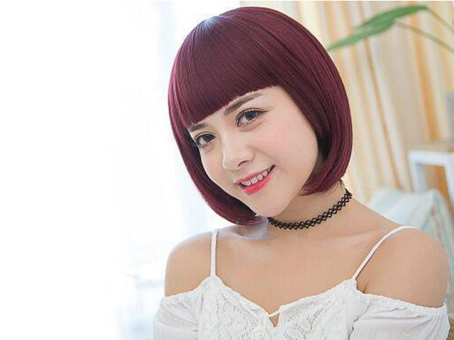 YAOARA straight bang bob wig YAOARA straight bang bob wig